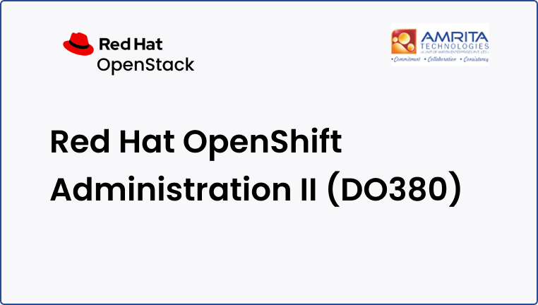 Red Hat OpenShift Administration III (DO380)