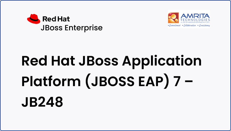 Red Hat JBoss Application Platform (JBOSS EAP) 7 – JB248